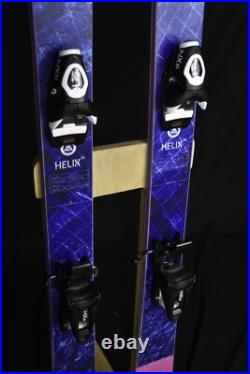 New Liberty Helix 88 All Mountain Skis Size 175 CM With Look Bindings $699