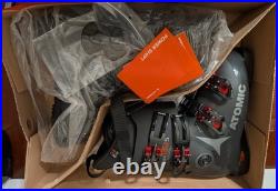 New Men's Atomic Hawx Magna 130S All Mountain Ski Boots Mondo 25.5 Black/Red