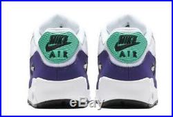 New NIKE Air Max 90 Mens Sneaker white purple mint all sizes