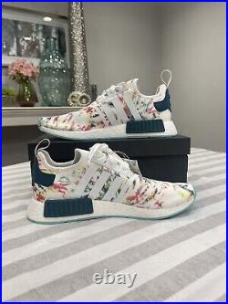 New Sz 10.5 Adidas Originals NMD R1 GX5372 Multicolor Running Shoes Ships Today