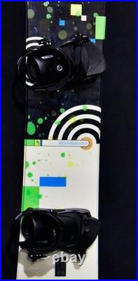 New Ta Dilemma Snowboard Size 163 Wide CM With New XL Bindings