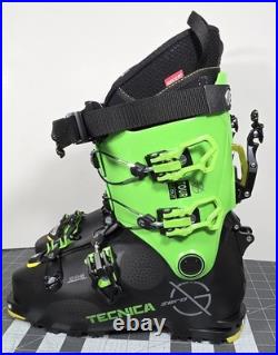New Tecnica Ski Boot Zero G Tour Scout Black Green 27.5