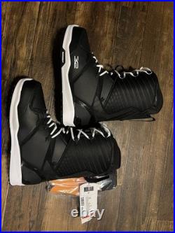 New Thirtytwo Mullair Men's US Size 13 EU 47 Snowboard Boots Black Heat Moldable