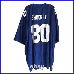 New York Giants Men's Jersey 5XL #80 Jeremy Shockey Vintage Reebok RBK Y2K NFL