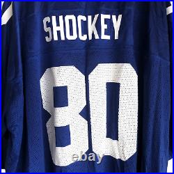 New York Giants Men's Jersey 5XL #80 Jeremy Shockey Vintage Reebok RBK Y2K NFL