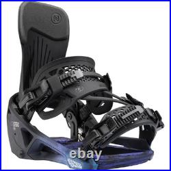Nidecker LT Supermatic Snowboard Bindings 2025 2026 Bio Black, Size M NO Fees
