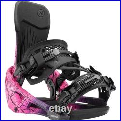 Nidecker LT Supermatic Snowboard Bindings 2025/2026 Magma Size M, No Fees
