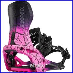 Nidecker LT Supermatic Snowboard Bindings 2025/2026 Magma Size M, No Fees