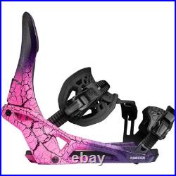 Nidecker LT Supermatic Snowboard Bindings 2025/2026 Magma Size M, No Fees