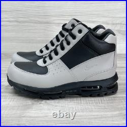 Nike ACG Air Max Goadome Boots Grey Black Leather Outdoor Trail Shoes Mens 9.5