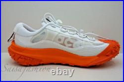Nike ACG Mountain Fly 2 Low Summit White Orange DV7903-100 Men's Sz 8