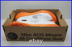 Nike ACG Mountain Fly 2 Low Summit White Orange DV7903-100 Men's Sz 8