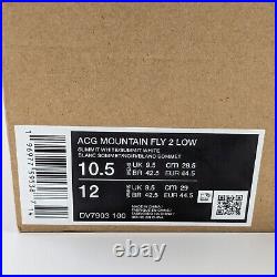 Nike ACG Mountain Fly 2 Low Trail Shoes Safety Orange White Mens Size 10.5 New Nike ACG Mountain Fly 2 Low Trail Shoes Safety Orange White Mens Size 10.5 New