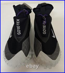 Nike ACG Mountain Fly GTX Gore-Tex Mens Sz 11.5 Black Metallic Silver CT2904-001