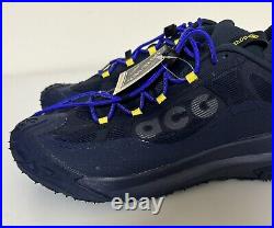 Nike ACG Mountain Fly Low 2 GTX Gore-Tex Mens Sz 15 Midnight Navy HF6245-400 NEW