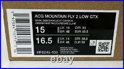 Nike ACG Mountain Fly Low 2 GTX Gore-Tex Mens Sz 15 Midnight Navy HF6245-400 NEW