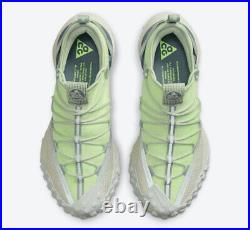 Nike ACG Mountain Fly Low Sea Glass Lime Blast Green Grey DJ4030-001 sz 7 Men's