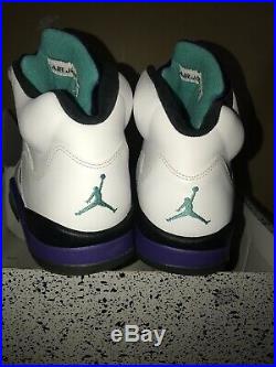 Nike Air Jordan retro Grape 5s size 10 OG ALL! 100% AUTHENTIC! Mint