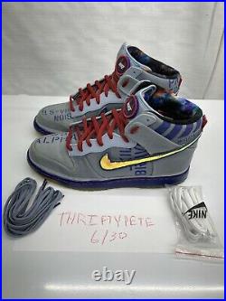 Nike Dunk High Premium All Star Game Galaxy Blue Grey Size 12 Mint Condition