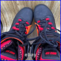 Nike SB Lunarendor Snowboard Boots Men's 11 Black Infrared Lunarlon 586532-066