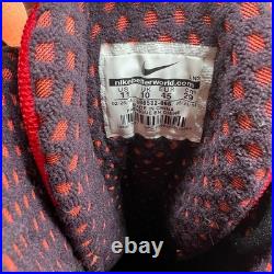 Nike SB Lunarendor Snowboard Boots Men's 11 Black Infrared Lunarlon 586532-066