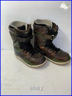 Nike Zoom Force 1 Snowboard Boots 334841-002 Iridescent Opal RARE Mens 10.5