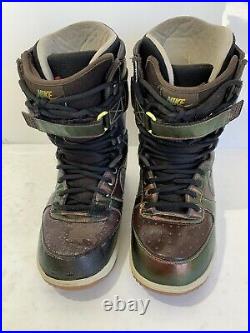 Nike Zoom Force 1 Snowboard Boots 334841-002 Iridescent Opal RARE Mens 10.5