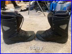 Nike Zoom Kaiju Snowboard Boots Black Blue 376276-004 Size 11.5 US