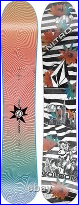 Nitro Alternator X Volcom Men's All-Mountain Snowboard, 160cm MY25