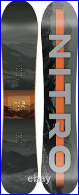 Nitro Magnum Mens Snowboard 163 cm, All Mountain Directional, New 2026