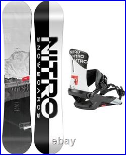 Nitro Prime Raw Men's Snowboard 158 cm With Nitro Rambler Bindings New 2025 Nitro Prime Raw Men's Snowboard 158 cm With Nitro Rambler Bindings New 2025