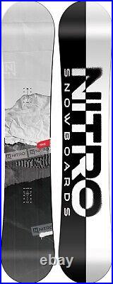 Nitro Prime Raw Men's Snowboard 158 cm With Nitro Rambler Bindings New 2025 Nitro Prime Raw Men's Snowboard 158 cm With Nitro Rambler Bindings New 2025