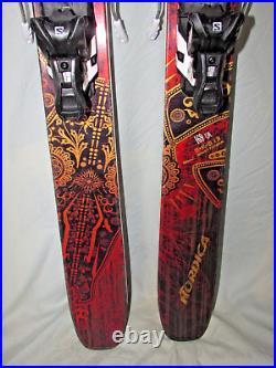 Nordica EL CAPO all mountain POWder skis 169cm with Salomon STH 13 WTR bindings