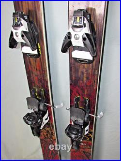 Nordica EL CAPO all mountain POWder skis 169cm with Salomon STH 13 WTR bindings