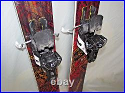 Nordica EL CAPO all mountain POWder skis 169cm with Salomon STH 13 WTR bindings