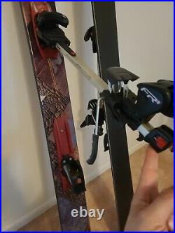 Nordica El Capo Skis with Fritschi Diamir A/T bindings