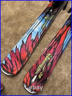 Nordica Fire Arrow 80 twin All Mountain Skis + Bindings Adult Skis Size 172 cm