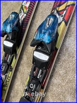 Nordica Fire Arrow 80 twin All Mountain Skis + Bindings Adult Skis Size 172 cm