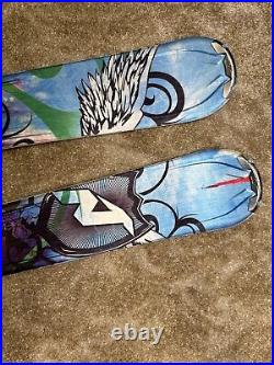 Nordica Fire Arrow 80 twin All Mountain Skis + Bindings Adult Skis Size 172 cm