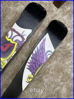 Nordica Fire Arrow 80 twin All Mountain Skis + Bindings Adult Skis Size 172 cm