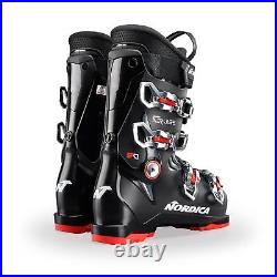 Nordica Men's Cruise 80 All-Mountain Touring Ski Boot Black/Anthracite/Red 24.5