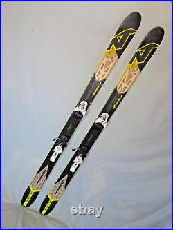 Nordica NRGY 90 Tip Rocker all mountain skis 177cm with Salomon Z12 ski bindings