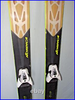 Nordica NRGY 90 Tip Rocker all mountain skis 177cm with Salomon Z12 ski bindings