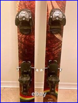 Nordica Skis 185cm Length, Salomon Warden Bindings Included Good Used Condition