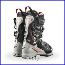 Nordica Sportmachine 3 120 BOA Men's Ski Boots, Black/Gray/Red, M26.5 MY26