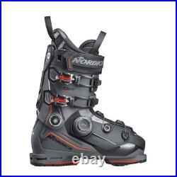 Nordica Sportmachine 3 130 BOA Men's Ski Boots, Anthracite/Black/Red, M26.5 MY26