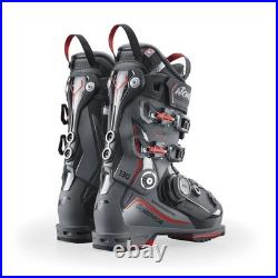 Nordica Sportmachine 3 130 BOA Men's Ski Boots, Anthracite/Black/Red, M26.5 MY26