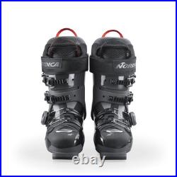 Nordica Sportmachine 3 130 BOA Men's Ski Boots, Anthracite/Black/Red, M26.5 MY26