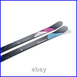Nordica Unleashed 90 Men's All-Mountain Skis, Blue/Aqua/Pink, 168cm MY25