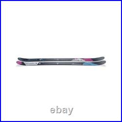Nordica Unleashed 90 Men's All-Mountain Skis, Blue/Aqua/Pink, 168cm MY25
